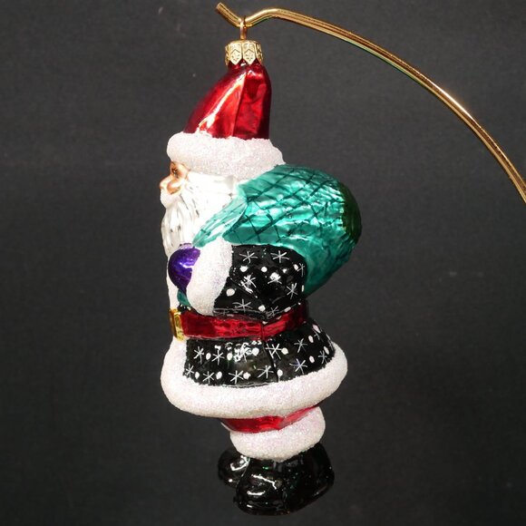 Christopher Radko "Glasgow Santa" Glass Ornament - Picture 2 of 5